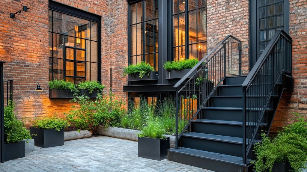 ¿Cuáles son los materiales más resistentes para las escaleras de exterior?